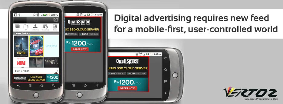 Digital advertising requires new feed for a mobile-first, user-controlled world