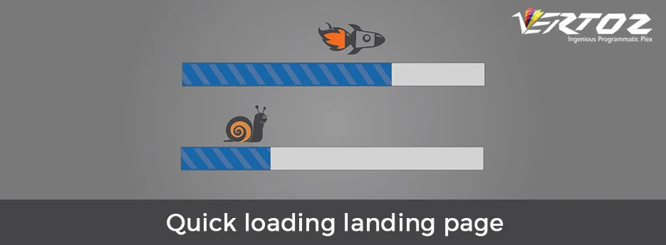 Quick Loading landing page