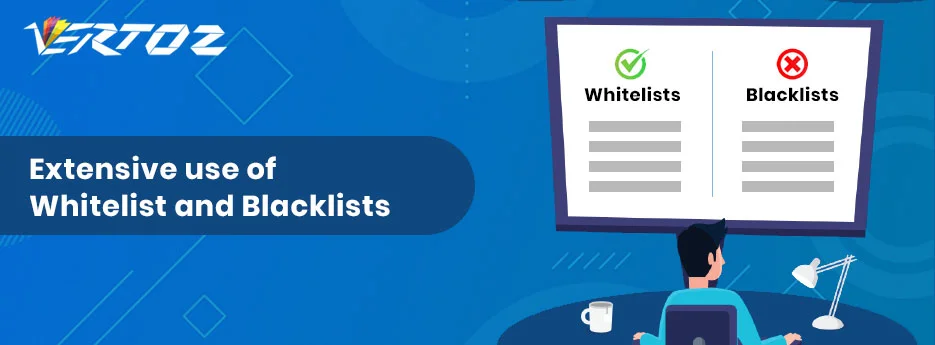Extensive-use-of-Whitelist-and-Blacklists